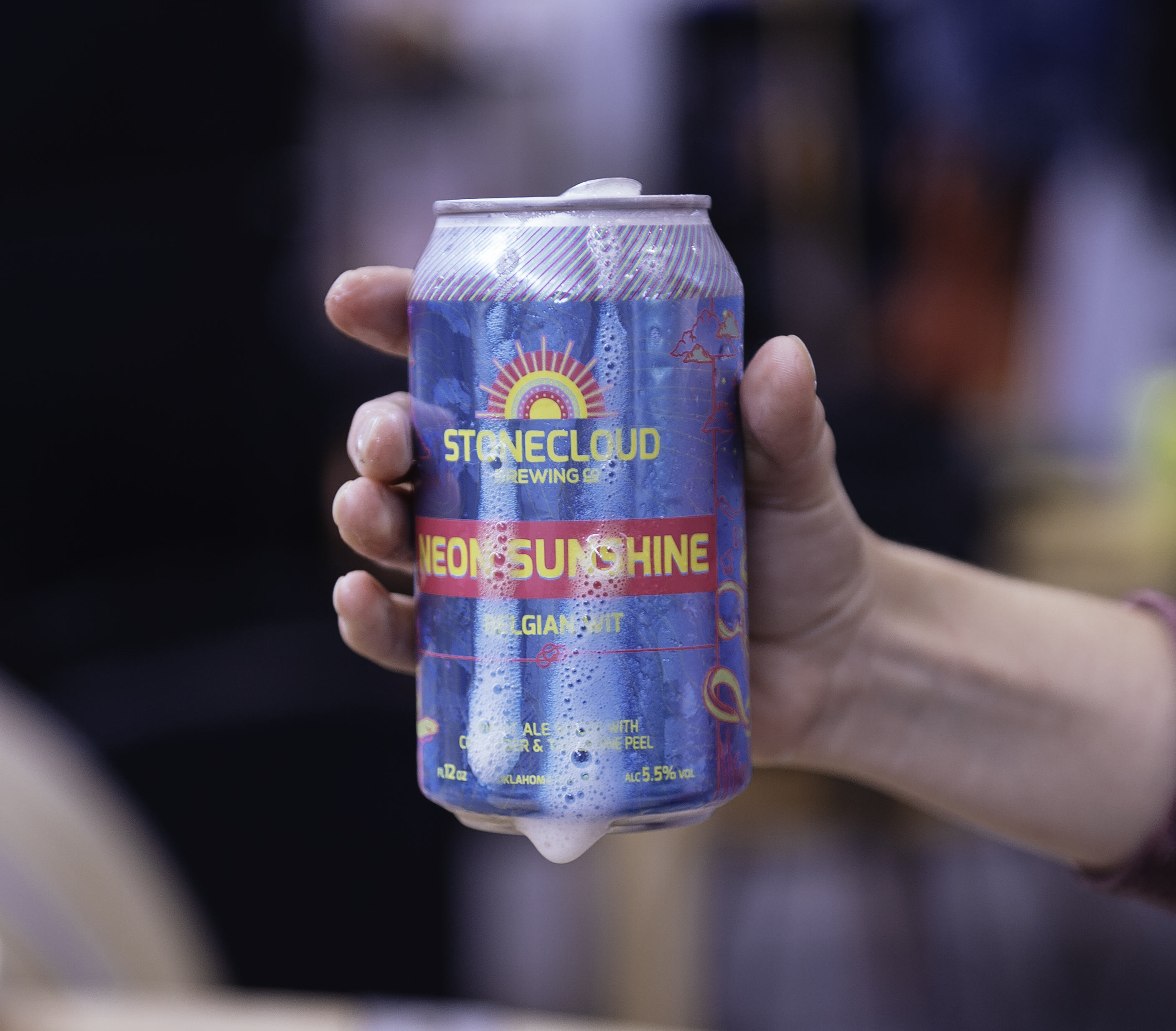 I Drank Oklahoma Neon Sunshine by Stonecloud Brewing Co.